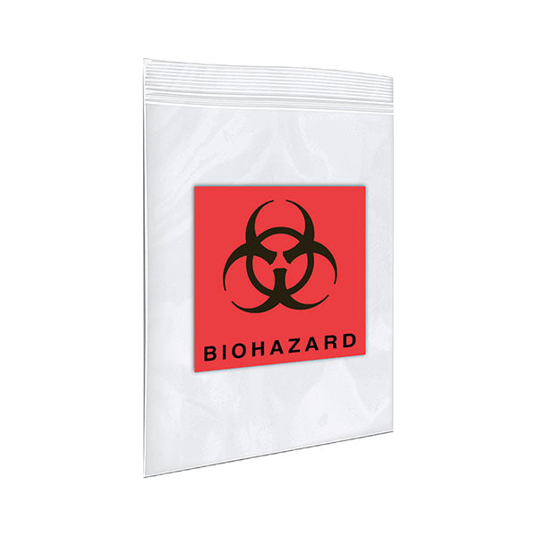 Cardinal Health BioCheck Biohazard Bags Biohazard Transport Bag, 3