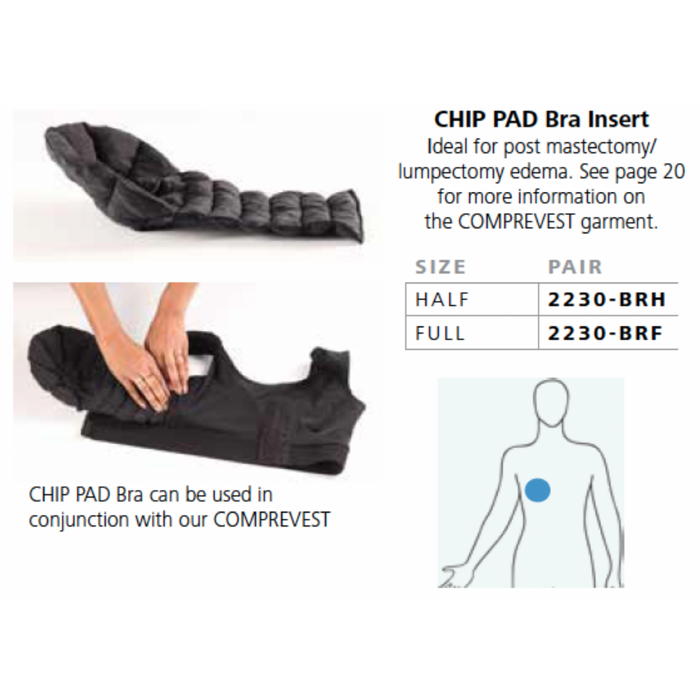 Sigvaris Chip Pad Bra Insert