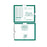 Brady Worldwide Insert Jacket Labels - CT Scan Jacket Insert, 14.25" x 17.5", Green - CJT-CT1