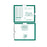 Kelly Green, Kraft Stock 250/Case 14 1/4" X 17 1/2"