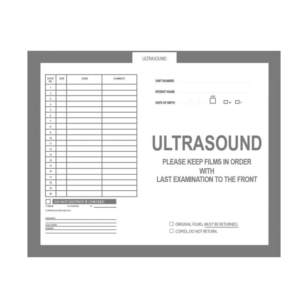 Category Insert Jacket Type Of Procedure: Ultrasound 14 1/4" X 17 1/2" 250/Case