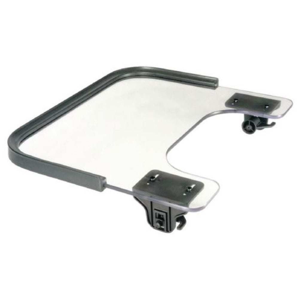 Therafin Clear Tray with Tube Lock Clamps and PVC Rim