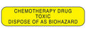 MedValue Chemotherapy Drug Dispose Of Labels