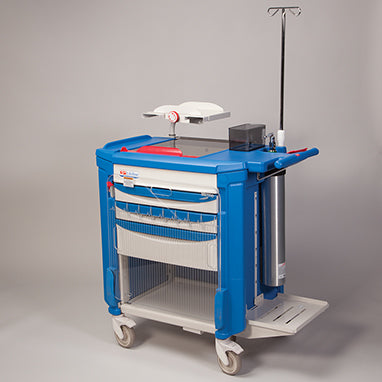 Metro® Lifeline Crash Cart - 3 drawer