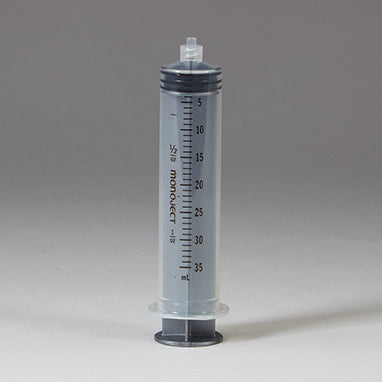Sterile Monoject Luer-Lock Syringes, 35mL