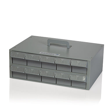 MedValue Waterloo® Cassette w/Ten Bins, 16x6x13