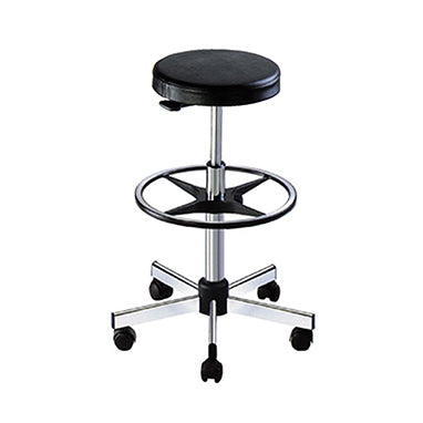 MedValue Kango® Polyurethane Stool with Footrest and Casters