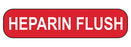 MedValue Heparin Flush Labels