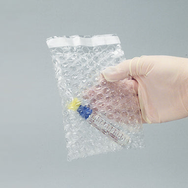 MedValue Single-Tube Transport Bubble Bags, 4 x 5-1/2