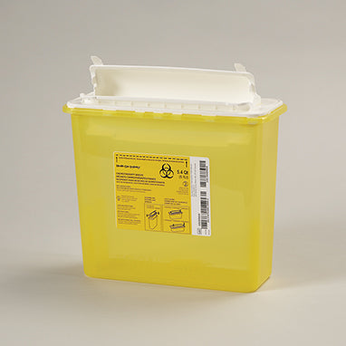 MedValue Chemo Waste Containers, 5.4 Quart, Case