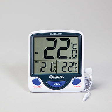 MedValue Jumbo Display Memory Monitoring Air Temperature Thermometer