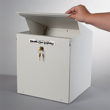 MedValue Lockable Return Drop Box, 1-3/4