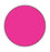 MedValue Blank Circle Labels, High Visibility Pink