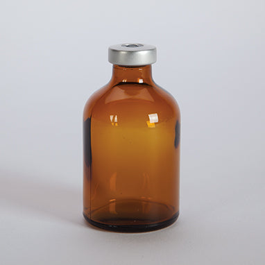 MedValue Sterile Empty Vials, Amber, 50mL