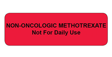 MedValue NON-ONCOLOGIC METHOTREXATE Labels