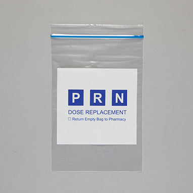 MedValue PRN Bags, Blue, 6 x 9