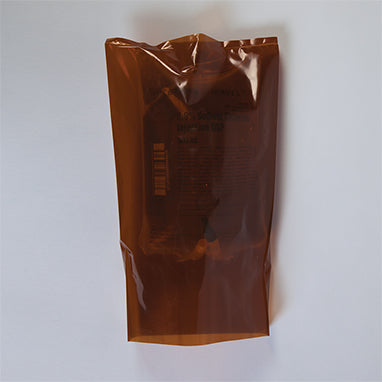 MedValue IV Covers, Light Amber, 6 x 10, Slit At Sealed End