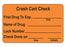 MedValue Crash Cart Check Labels