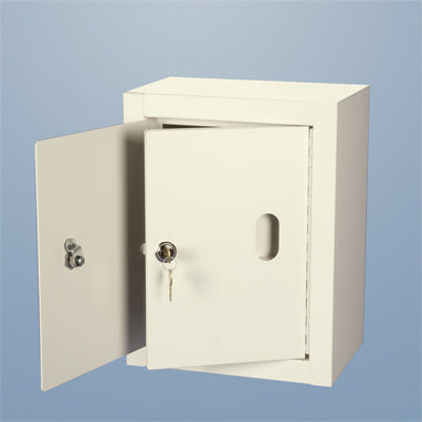 MedValue Narcotic Cabinet, 2 Locks, 2 Doors, 11.5x15x8
