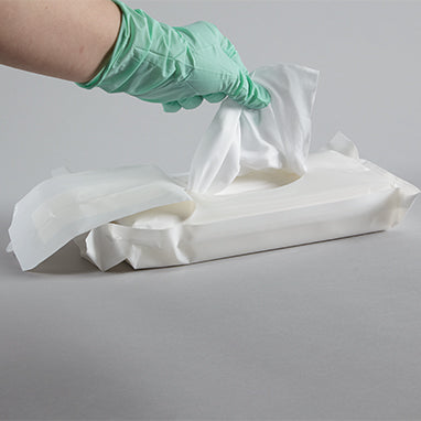 MedValue Sterile Presaturated Cleanroom Wipes, 70% IPA, 9 x 12