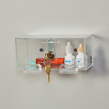 MedValue Locking Wall Box with Key Lock, Small — Grayline Medical