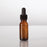 MedValue Amber Glass Bottles with Glass Droppers, 15mL