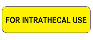 MedValue For Intrathecal Use Labels