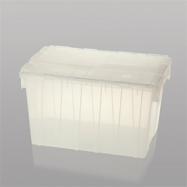 MedValue Hinged Lid Transfer Box, 22x13x15