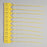MedValue Pull-Tight Seals - Consecutively Numbered, Yellow