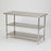 MedValue Stainless Steel Table, 2-Shelf
