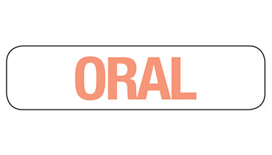 MedValue Oral Labels