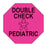 MedValue Double Check Pediatric Labels