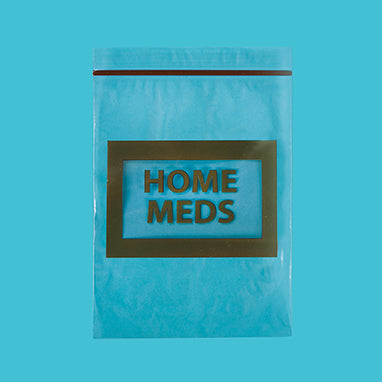 MedValue Home Meds Bags, 4 x 6