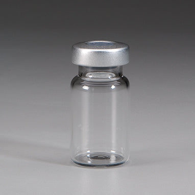 MedValue Sterile Empty Vials, Clear, 5mL