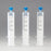 Comar® Oral Dispensers with Tip Caps, 20mL, Clear with White Plunger
