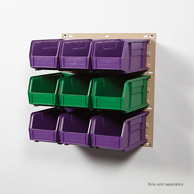 MedValue Small Louvered Bin Panel, 18x19