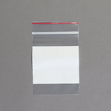 MedValue Easy-Write Reclosable Bags, Single-Track, 3 x 4