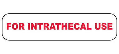 MedValue For Intrathecal Use Labels — Grayline Medical