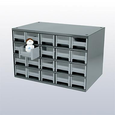 Health Care Logistics HCL Cassette Drawer - Metal Cassette Drawer, 20", Black - 1345K