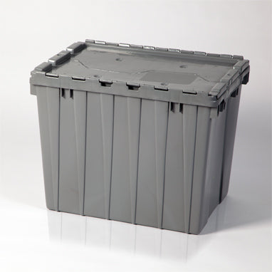 MedValue Hinged Lid Transfer Box, 21.5x17x18.5