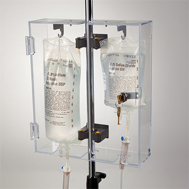 MedValue Extended Double Lock-to-Pole IV Lock Box, Key Lock — Grayline ...