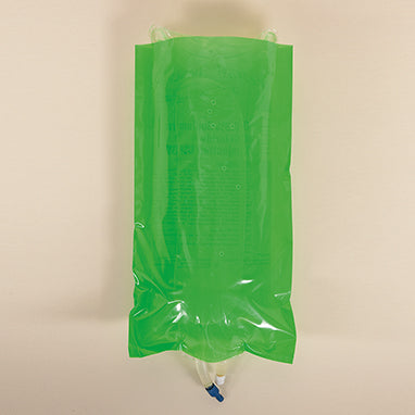 MedValue IV Covers, Green, 6 x 10, Slit at Sealed End