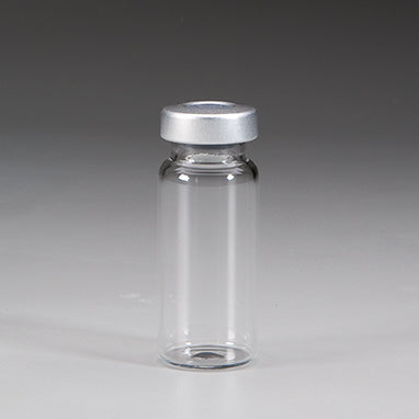MedValue Sterile Empty Vials, Clear, 10mL