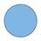 MedValue Blank Circle Labels, Blue