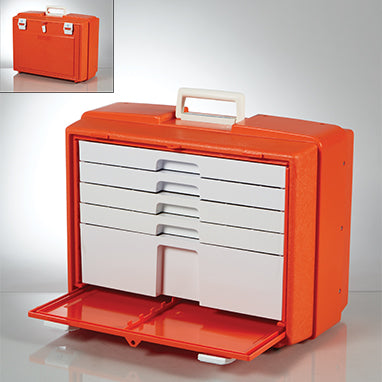 MedValue Chest-Style Emergency Box, 19.5x14.5x10