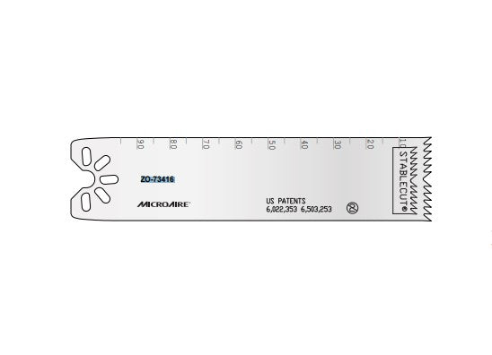 MicroAire StableCut Oscillating Blade - StableCut Blade, Oscillating, 25.4 mm x 90 mm x 1.19 mm - ZO-73416