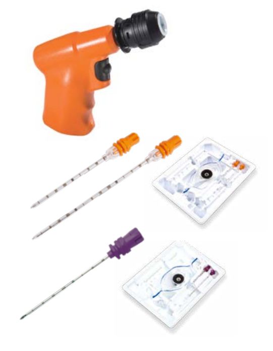 Teleflex Medical Bone Lesion Biopsy Tray System - OnControl Biopsy Tray System, 102 mm - 9408-VC-006