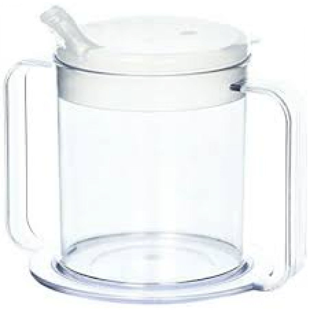 Patterson Medical Independence Two-Handled Clear Mug
