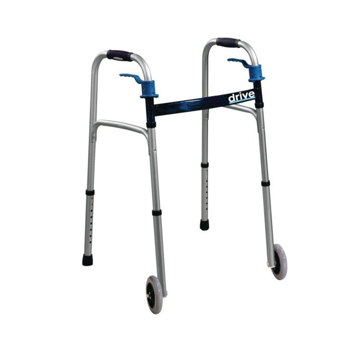 Drive Dual Palm Release Folding Walkers