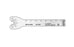 MicroAire StableCut Oscillating Blade - StableCut Blade, Oscillating, 12.7 mm x 90 mm x 1 mm - ZO-73421